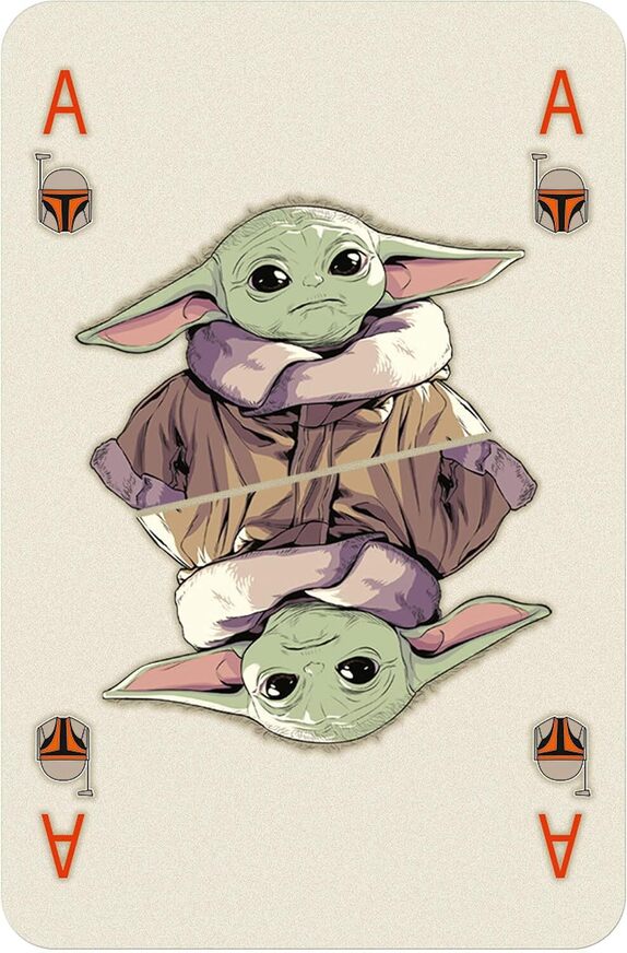 Star Wars Waddingtons No.1 - The Mandalorian Playing Cards - WM00864-EN1