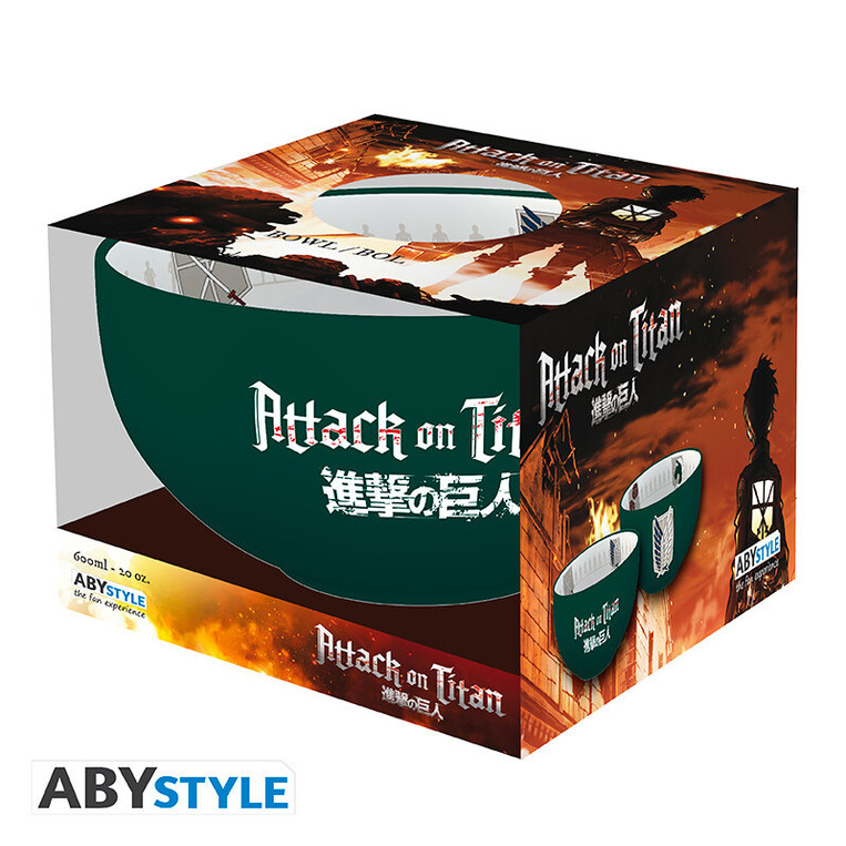 Attack On Titan Bowl 600ml "Emblems S3" - ABYBOL066