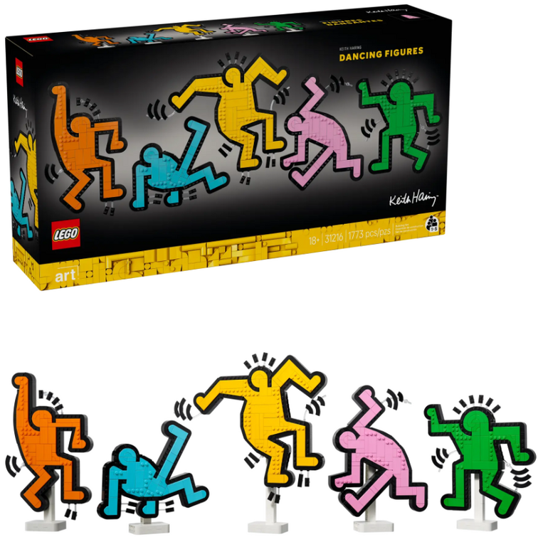 LEGO Art Keith Haring - Dancing Figures - 31216 