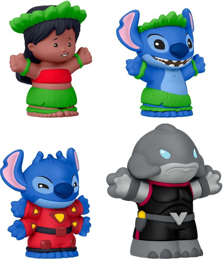 Fisher-Price Little People Collector Disney Lilo & Stitch Special Edition Set For Adults & Fans, 4 Figures - JFC77