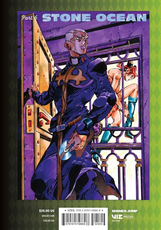 JoJo's Bizarre Adventure: Part 6--Stone Ocean, Vol. 6 Hardcover