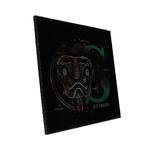 Harry Potter - Slytherin Celestial Crystal Clear Resin/MDF 32 x 32 - B5637T1