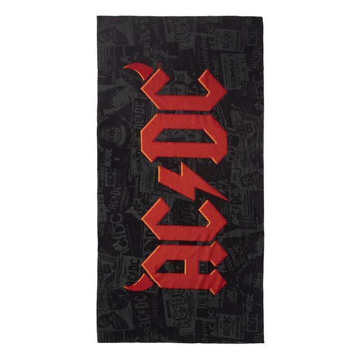 AC/DC Towel black (90 x 180 cm) - CRD2200009070