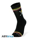 One Piece Socks Black Skull - ABYSOC006