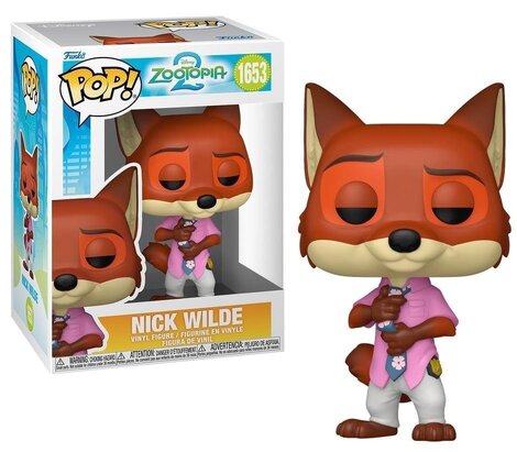 Funko Pop! Disney: Zootopia 2 - Nick Wilde #1653 Vinyl Figure