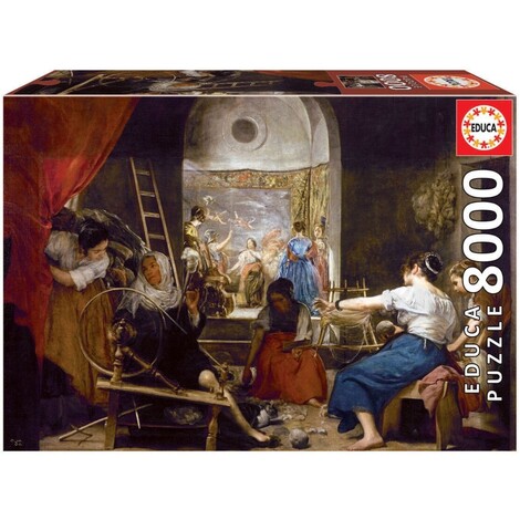 Educa Puzzle Velazquez: The Spinners or Fable of Arachne - 018.584