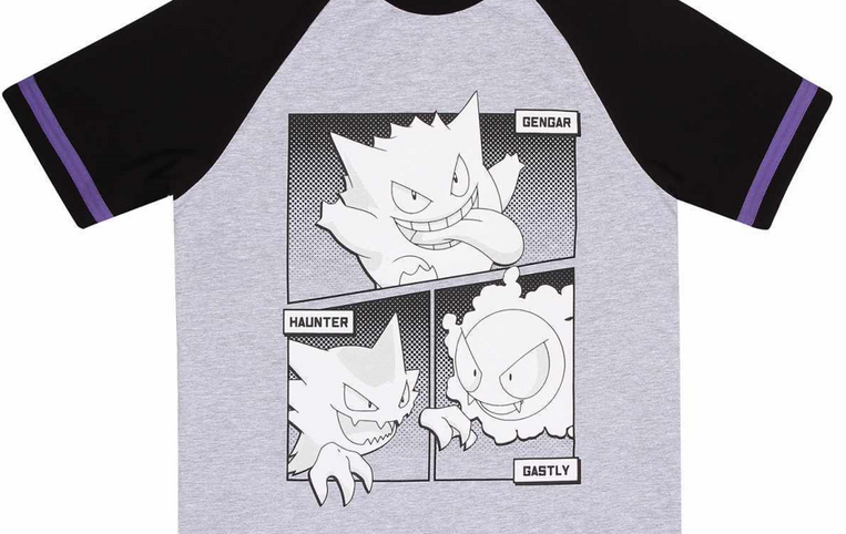 Pokemon – Shadow Pokemon (SuperHeroes Inc. Contrast Raglan T-Shirt) - POK04051RGC