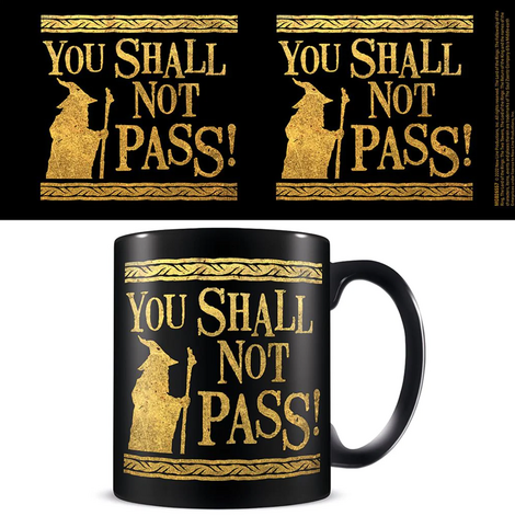 The Lord of the Rings (You Shall Not Pass) 315ml Mug - MGB26557