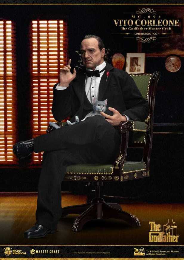 The Godfather Master Craft Statue Vito Corleone 31 cm - BKDMC-094