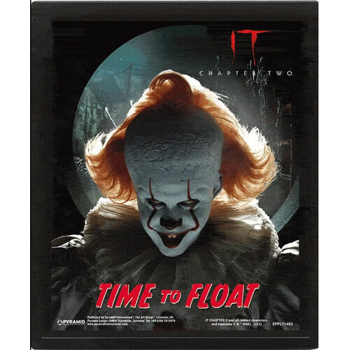 IT Pennywise Chapter 2 Sewers 3D Lenticular PVC Framed 26 x 4cm Poster - EPPL71483