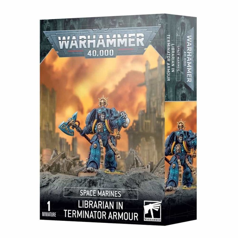 Warhammer 40K Space Marines: Librarian in Terminator Armour (48-06)