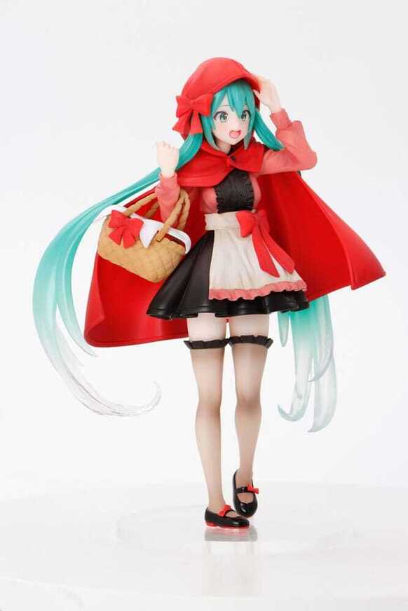 Hatsune Miku Wonderland PVC Statue Little Red Riding Hood 18 cm - TAPR451828100