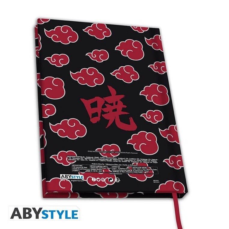 Naruto Shippuden A5 Notebook "Akatsuki" - ABYNOT109