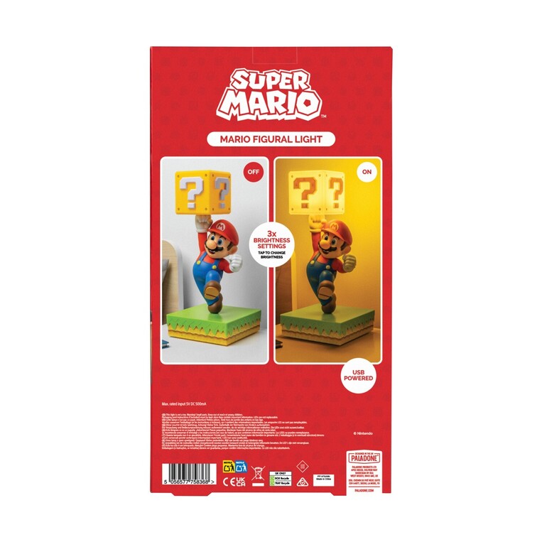 Super Mario: Diorama - Super Mario Jump Light (13cm) - PP14764NN