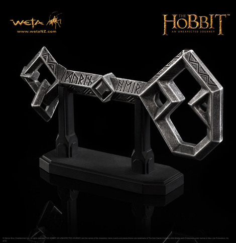 The Hobbit Replica 1/1 Key to Erebor 13 cm - WETA1671