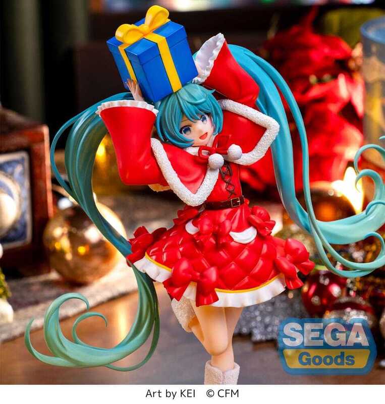 Hatsune Miku Series Luminasta PVC Statue Hatsune Miku Christmas 2024 19 cm - SEGA43436