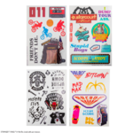 Stranger Things Temporary tattoos Hawkins - CR5280