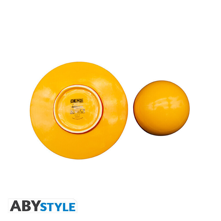 One Piece Bowl And Saucer Strawhat - ABYBOL034