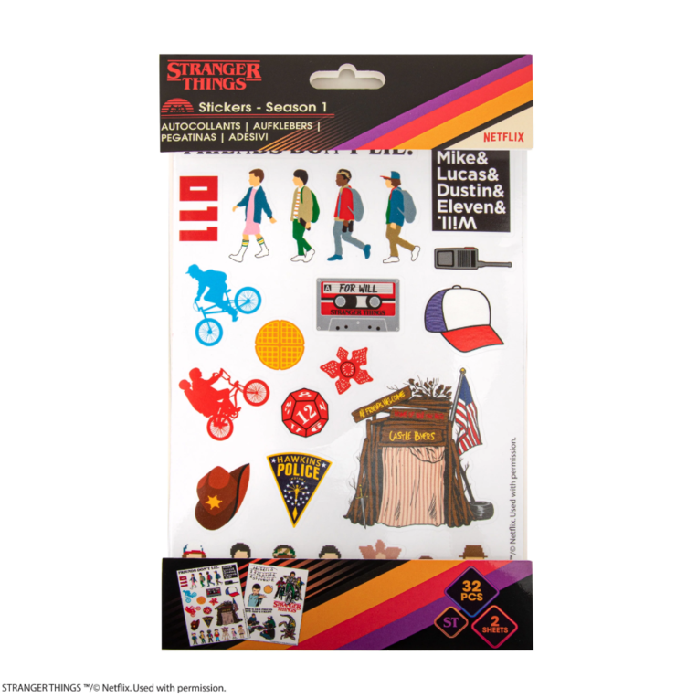 Stranger Things Stickers Season 1 - CR5281