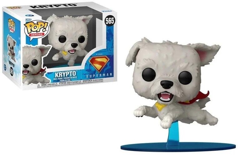 Funko POP! DC Heroes: Superman (2025) - Krypto #565 Figure 