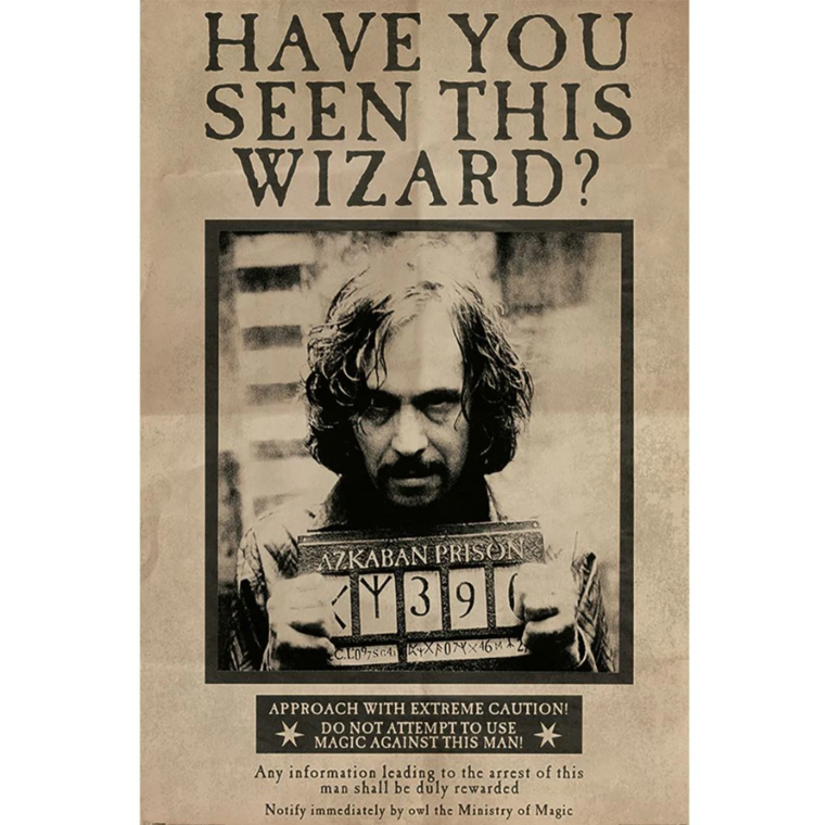 Harry Potter (Wanted Sirius) Maxi Poster - PP33681