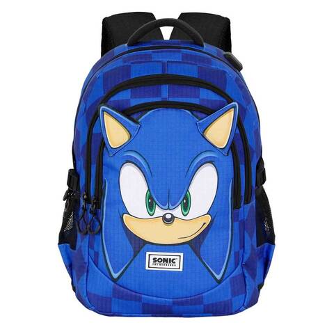 Sonic the Hedgehog Blue Backpack Plus Sonic Sight - KMN06572