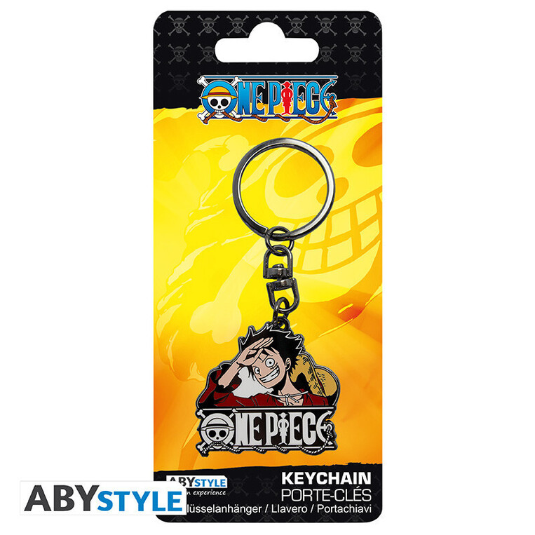 One Piece - Keychain "Luffy New World” - ABYKEY032