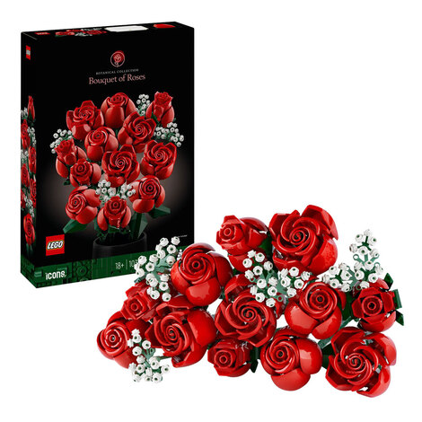 LEGO Icons Botanical Bouquet Of Roses - 10328