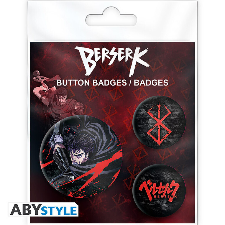Berserk Badge Pack Guts - ABYACC590
