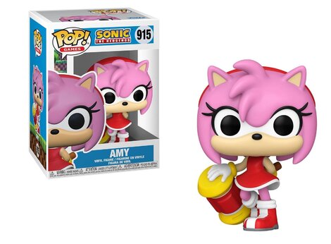 Funko Pop! Games: Sonic The Hedgehog - Amy  Rose #915 Vinyl Figure