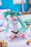 Hatsune Miku PVC Statue Desktop Cute Figure Cat Ear T-Shirt Ver. 13 cm - TAPR452067300