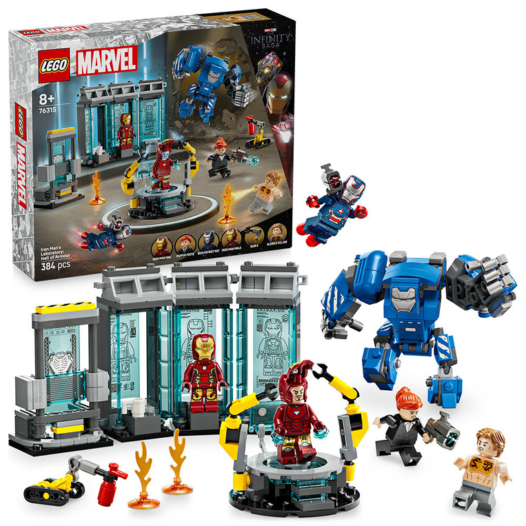 LEGO Super Heroes Iron Man's Laboratory: Hall Of Armor - 76315