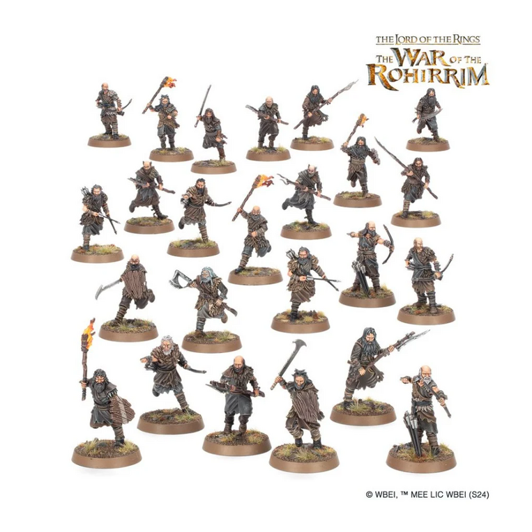 The Lord of the Rings Middle Earth Strategy Battle Game - Hill Tribesmen