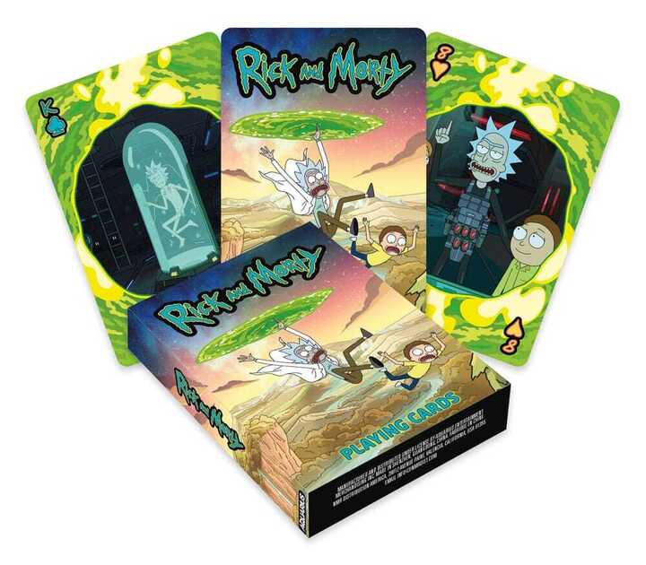 Rick and Morty Playing Cards Scenes - NMR52775