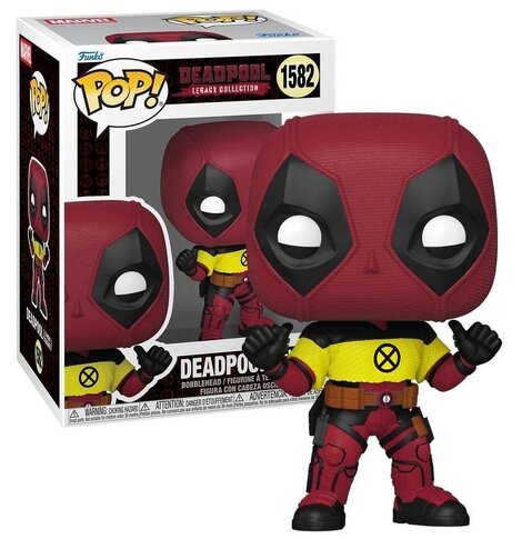 Funko POP! Marvel: Deadpool 2 - Deadpool with X-Men Shirt #1582 Figure 