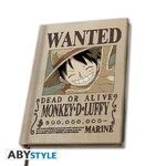 One Piece - A5 Notebook "Wanted Luffy" - ABYNOT025