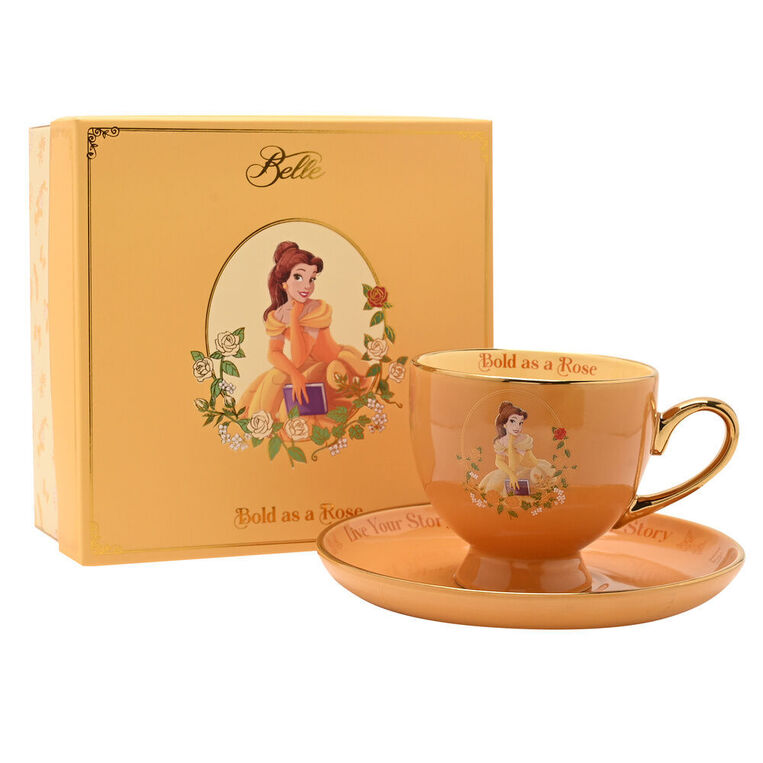 Disney Princess Belle Tea Cup & Saucer -
