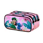 Disney Lilo & Stitch Triple Pencil Case - KMN09804