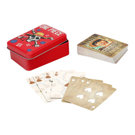 One Piece Playing Cards in Tin - PP14380OPNF