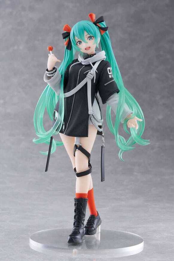 Hatsune Miku Wonderland PVC Statue Fashion Punk Ver. 18 cm - TAPR451767500