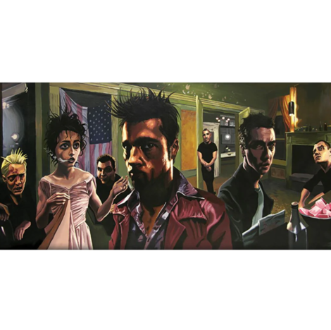 Fight Club The First Rule Canvas 50 x 100cm - DC93009