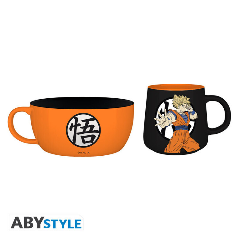 Dragon Ball Breakfast Set Mug + Bowl Goku - ABYTAB151 
