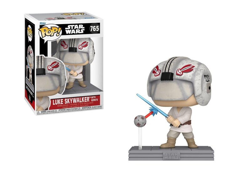 Funko POP! Star Wars - Luke Skywalker with Remote #765 Figure
