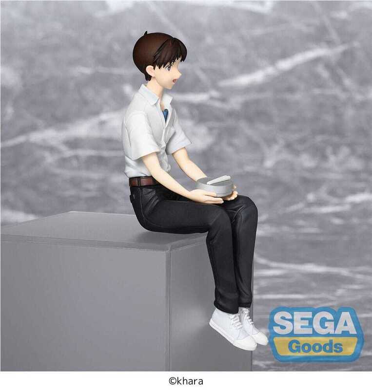 Rebuild of Evangelion PM Perching PVC Statue Shinji Ikari Evangelion New Theatrical Edition 14 cm - SEGA45724