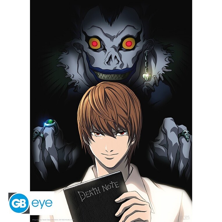 Death Note Set 2 Posters Chibi 52x38 Light & Death Note - ABYDCO862