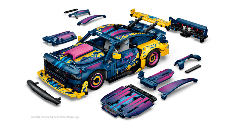 LEGO Custom Garage Ford Mustang GT Car - 42236