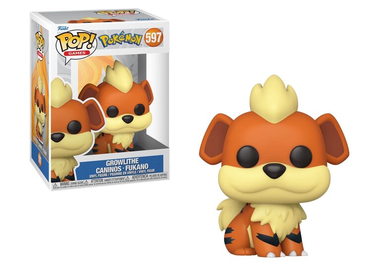 Funko POP! Pokemon - Growlithe #597 Figure