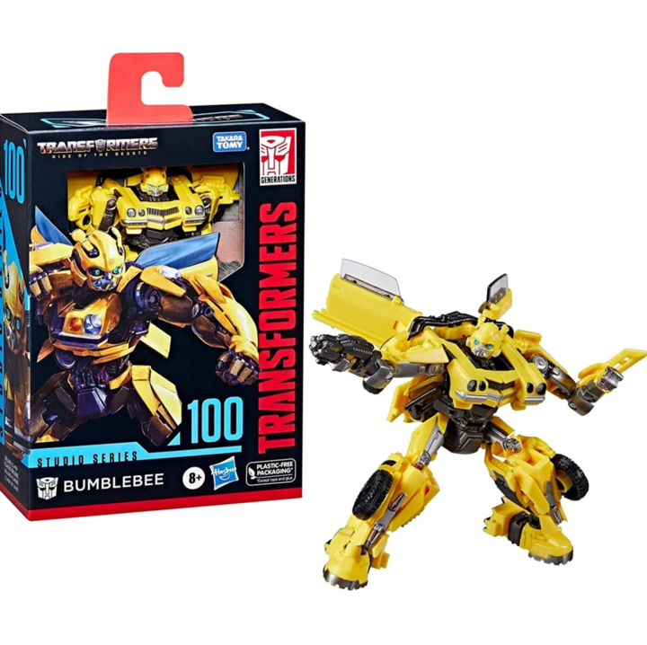 Transformers Studio Series Deluxe 100 Bumblebee Converting Action Figure 11cm - F7237