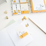 Snoopy Lazy Days Sticky Notes Notebook - BNA005