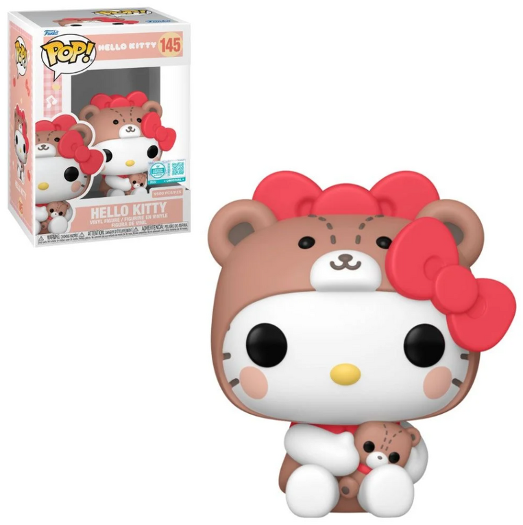 Funko POP! Sanrio: Hello Kitty and Friends - Hello Kitty in Onesie Limited Edition Funko POP! Vinyl Figure #145